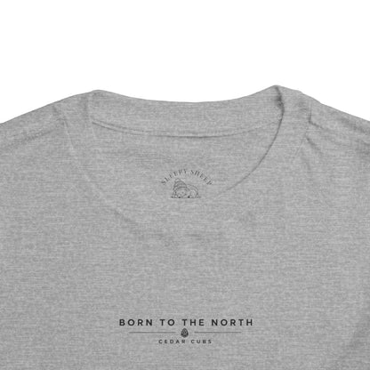 Toddler Tee — 'Cedar Cubs' Graphic (Born to the North)