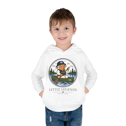 Copy of Toddler Hoodie — 'Little Legends' Canoeing Design | Cedar Cubs Personalized Pullover