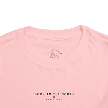 Toddler Tee — 'Cedar Cubs' Graphic (Born to the North)