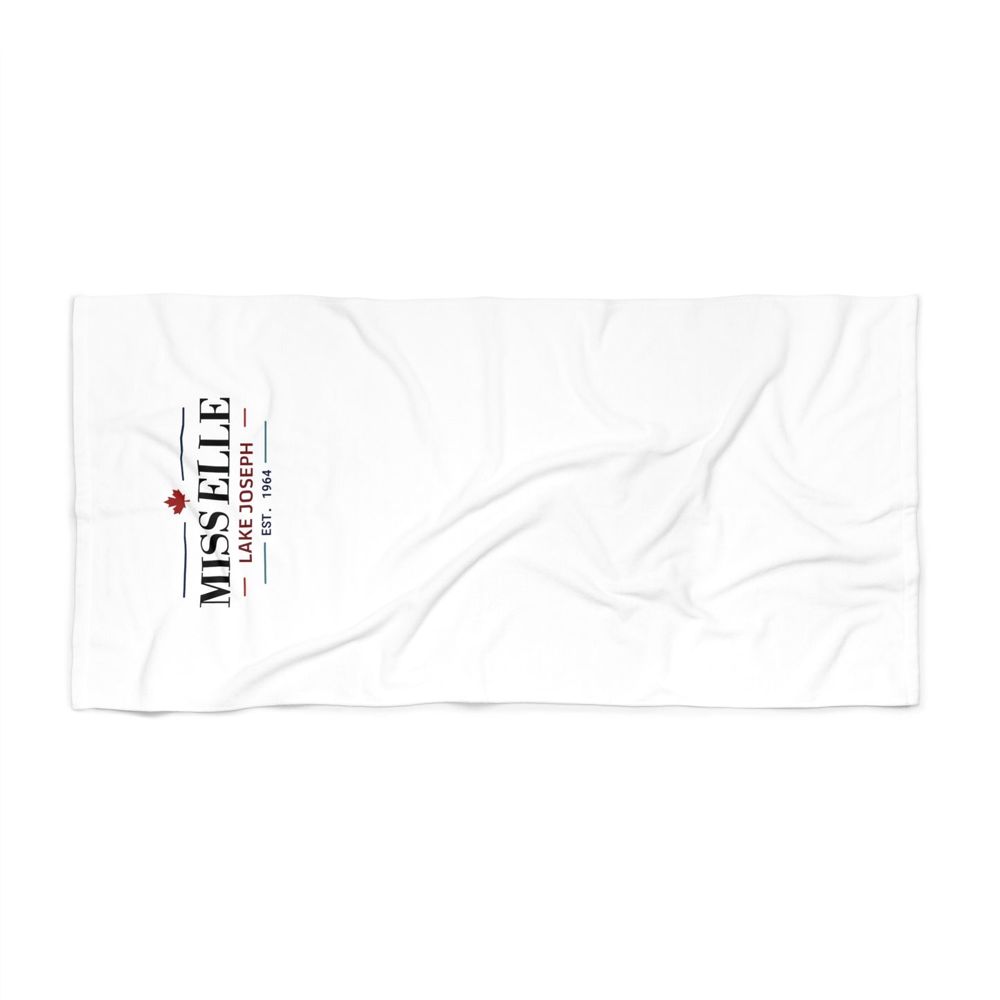 Personalized Logo Cotton Beach Towel