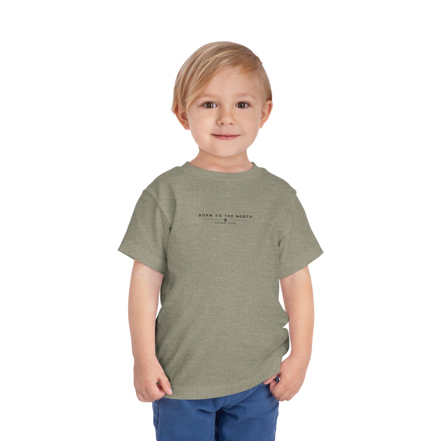 Toddler Tee — 'Cedar Cubs' Graphic (Born to the North)