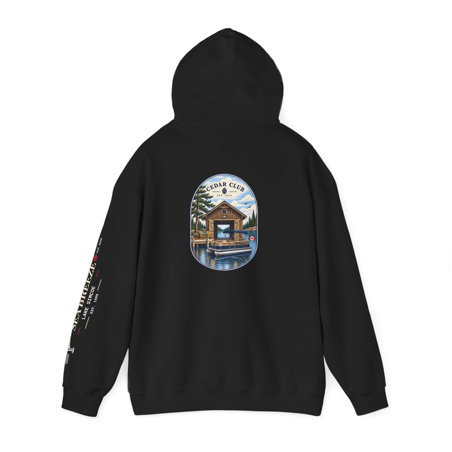 Pontoon Boat Heavy Blend™ Hooded Sweatshirt