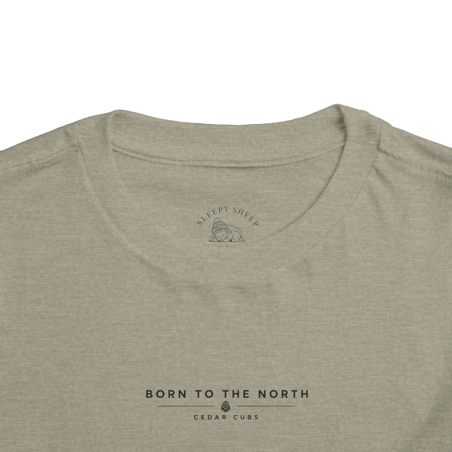 Toddler Tee — 'Cedar Cubs' Graphic (Born to the North)