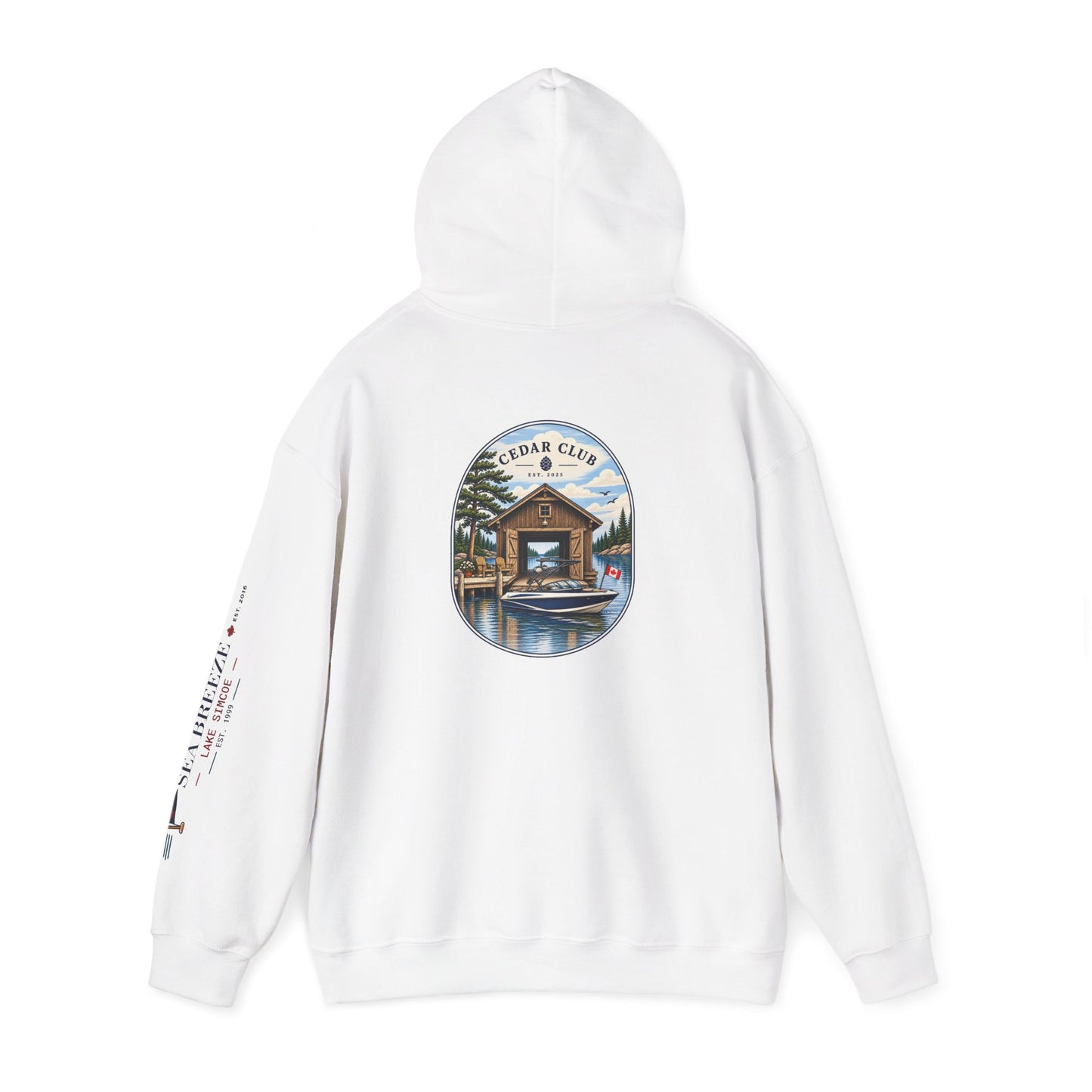 Wakeboat Heavy Blend™ Hooded Sweatshirt