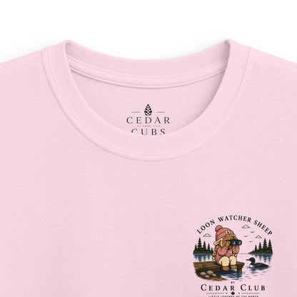 Loon Watcher Sheep Kids T-shirt