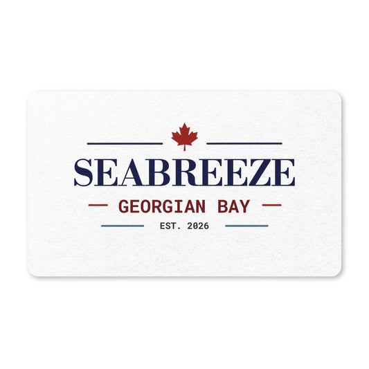 Personalized Doormat — Canada Maple Welcome Mat