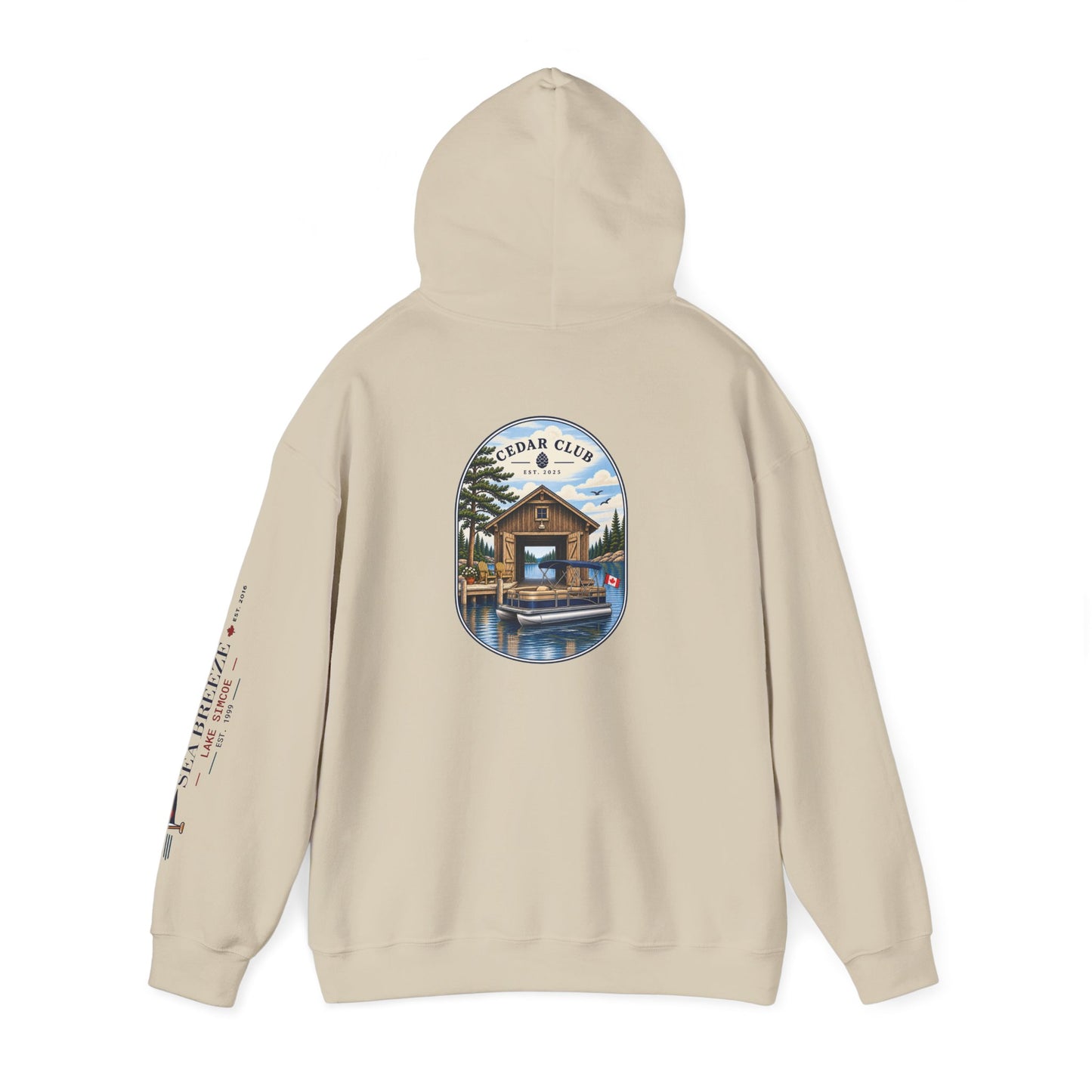 Pontoon Boat Heavy Blend™ Hooded Sweatshirt