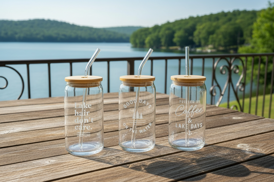 16oz Sipper Glass