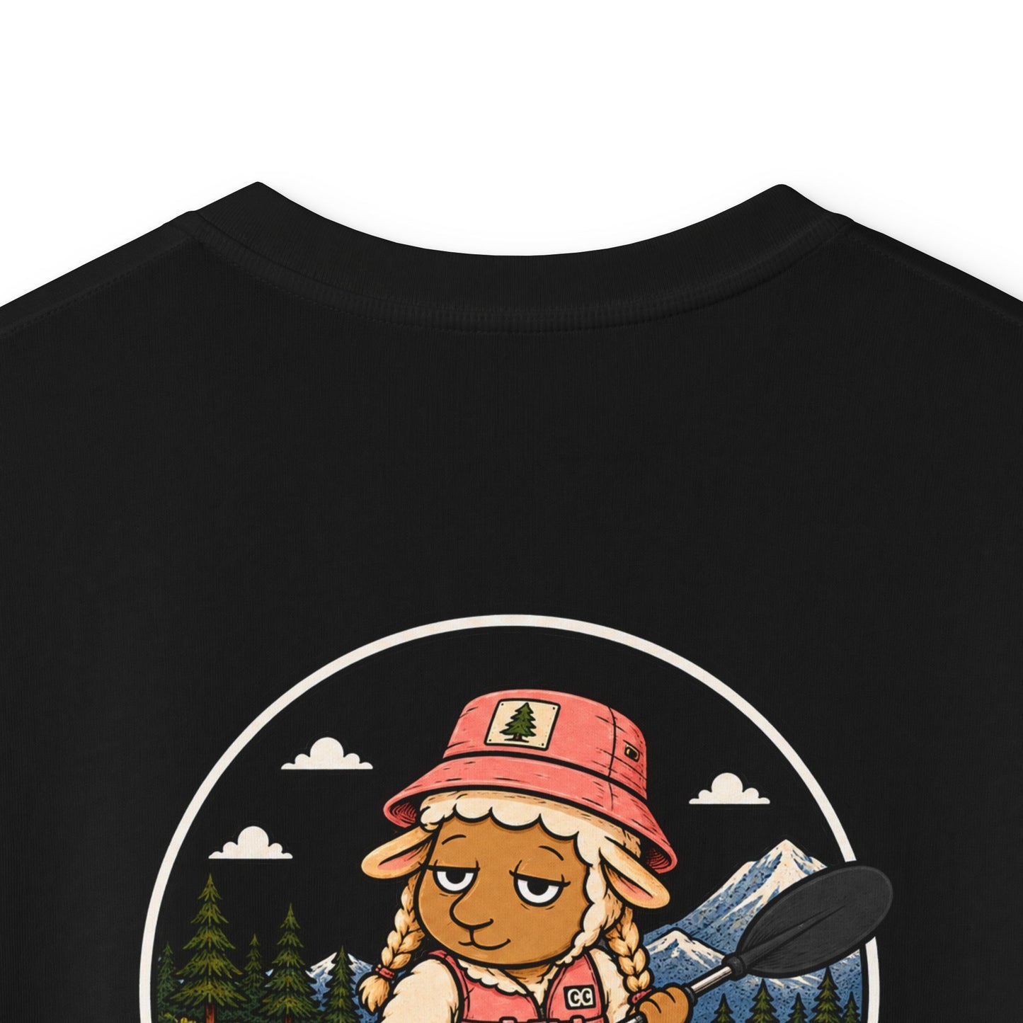 Kayak Sheep Kids T-shirt