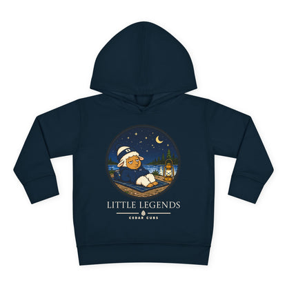 Toddler Hoodie — 'Little Legends' Stargazer Design | Cedar Cubs Personalized Pullover
