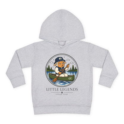 Copy of Toddler Hoodie — 'Little Legends' Canoeing Design | Cedar Cubs Personalized Pullover
