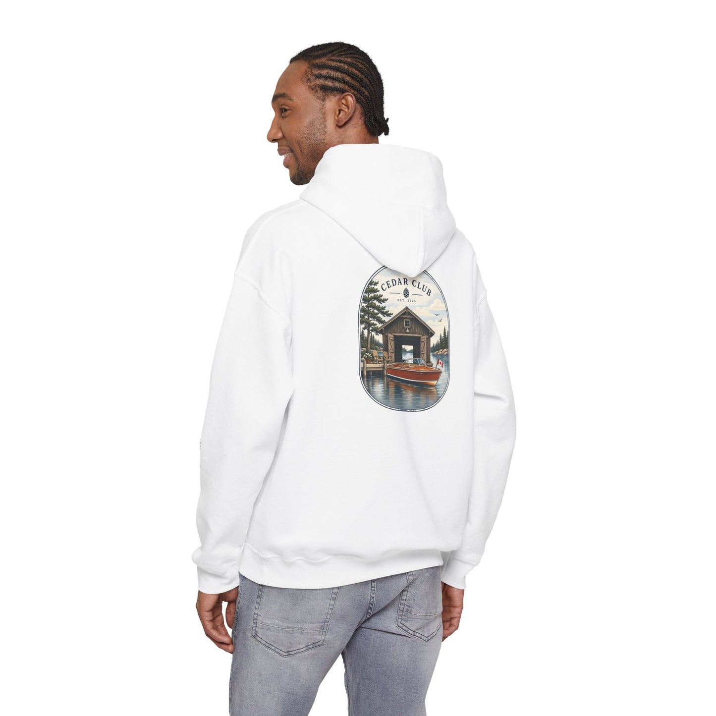 Vintage Roundabout Heavy Blend™ Hooded Sweatshirt