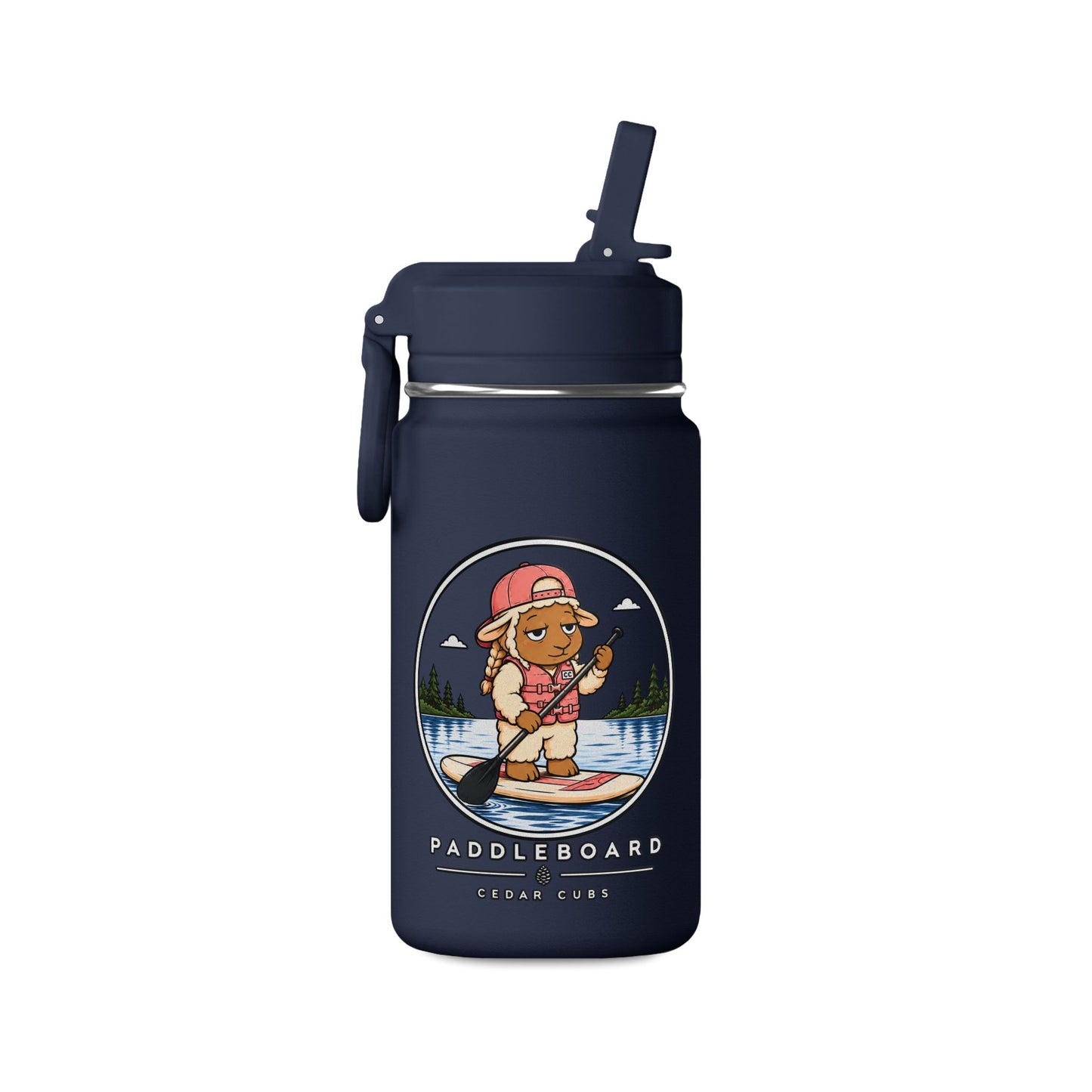 Paddleboard Mini Water Bottle — 14oz Kids/Travel Bottle