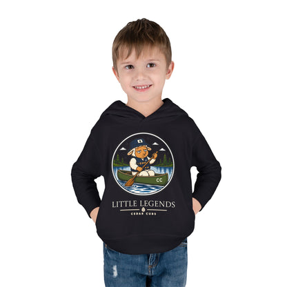Copy of Toddler Hoodie — 'Little Legends' Canoeing Design | Cedar Cubs Personalized Pullover