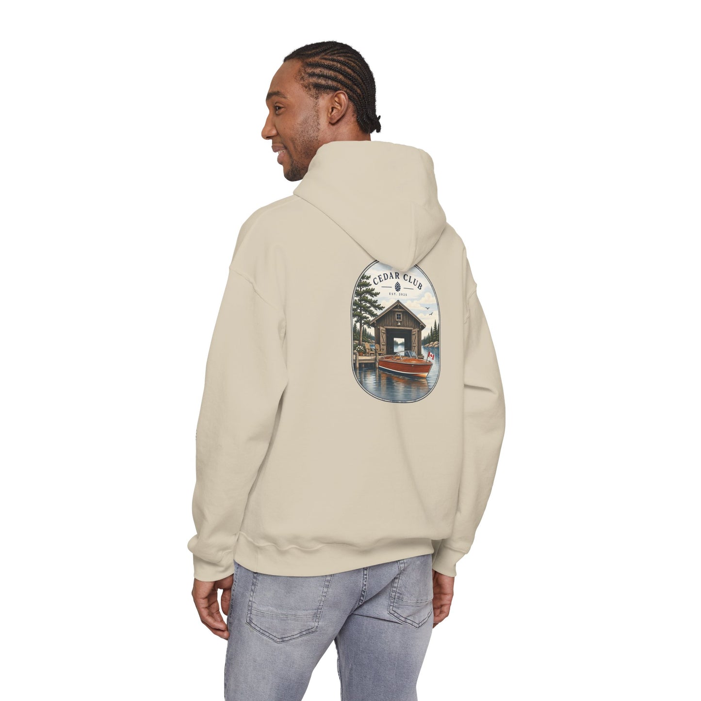 Vintage Roundabout Heavy Blend™ Hooded Sweatshirt