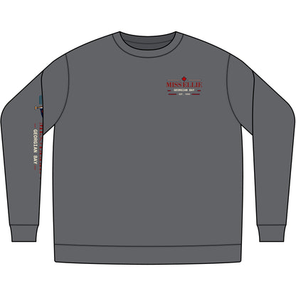 Cedar Club Crewneck Sweatshirt — Wake boat