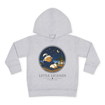 Toddler Hoodie — 'Little Legends' Stargazer Design | Cedar Cubs Personalized Pullover