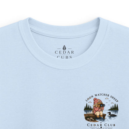 Loon Watcher Sheep Kids T-shirt