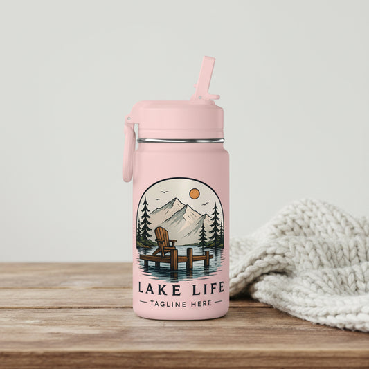 Mini Water Bottle — 14oz Kids/Travel Bottle