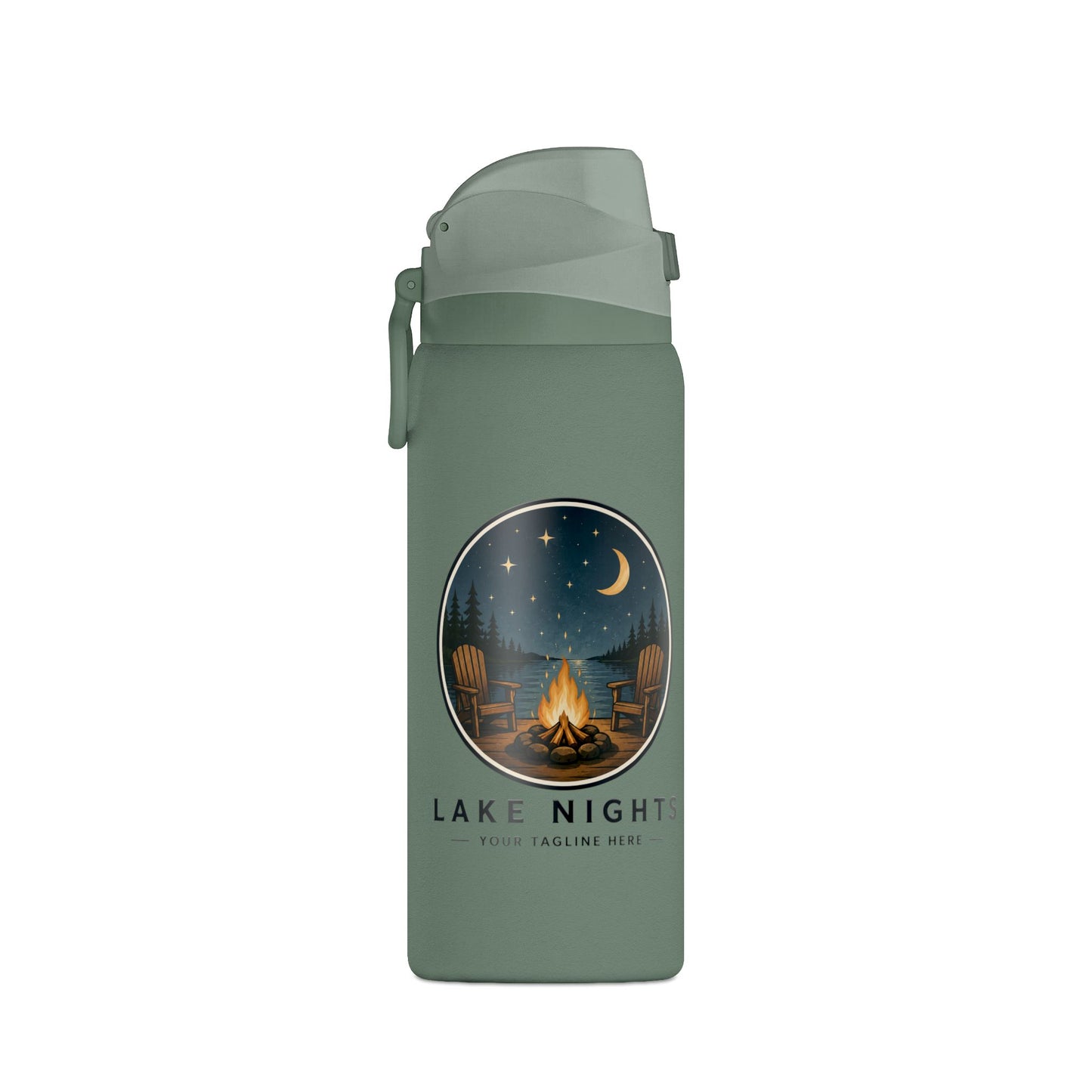 Lake Nights 32oz Insulated Water Bottle — Thermal Bottle