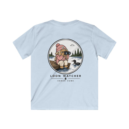 Loon Watcher Sheep Kids T-shirt
