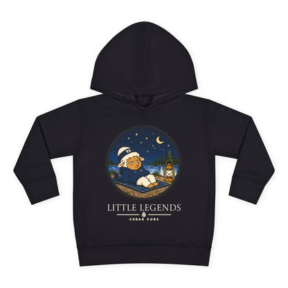 Toddler Hoodie — 'Little Legends' Stargazer Design | Cedar Cubs Personalized Pullover
