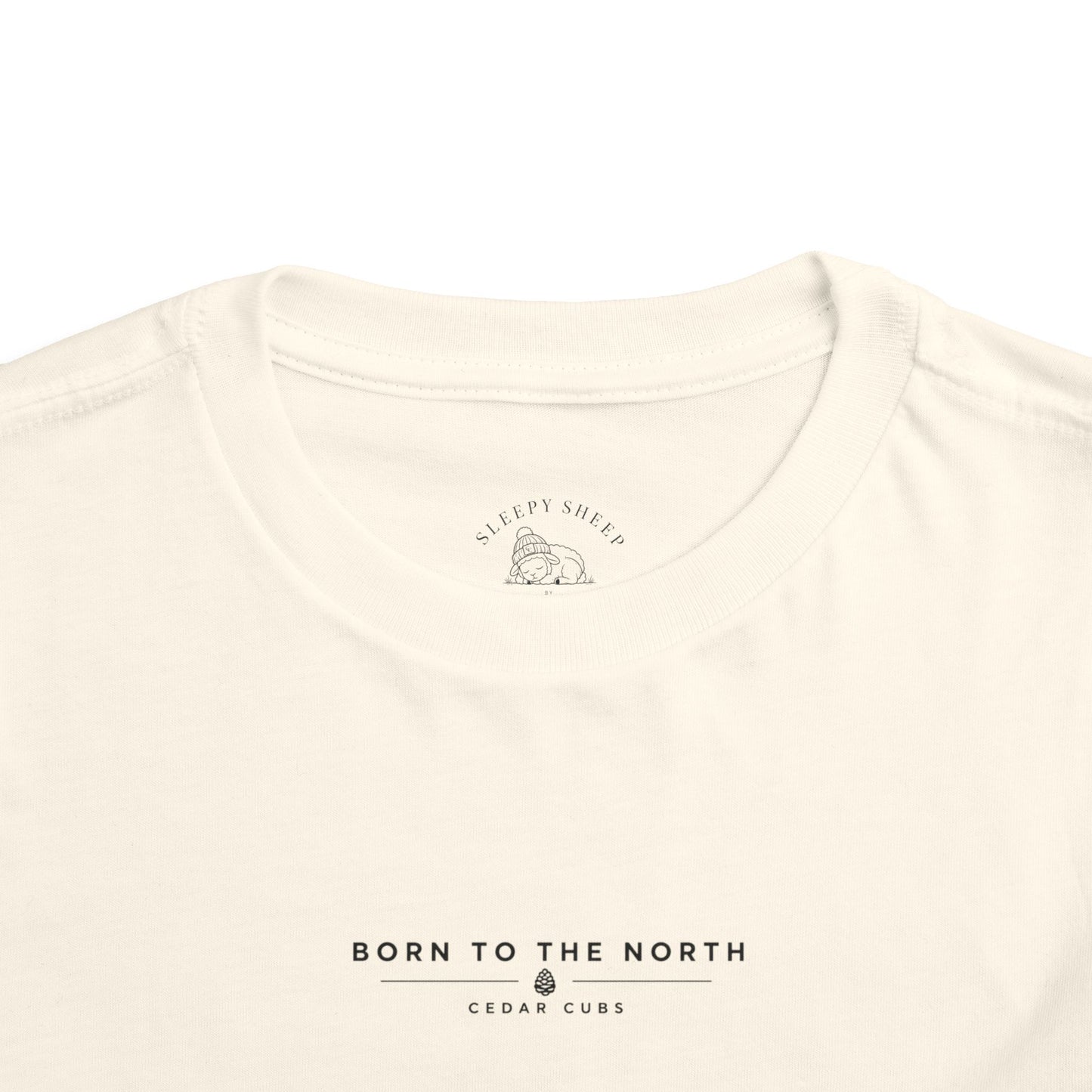Toddler Tee — 'Cedar Cubs' Graphic (Born to the North)
