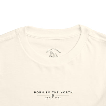 Toddler Tee — 'Cedar Cubs' Graphic (Born to the North)