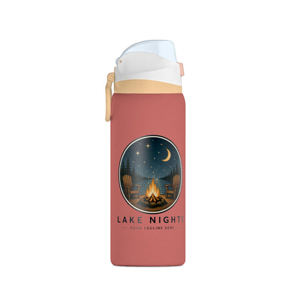 Lake Nights 32oz Insulated Water Bottle — Thermal Bottle