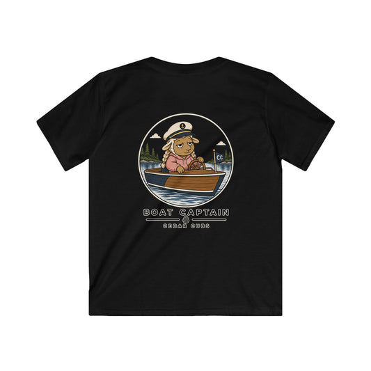 Boat Captain Sheep Kids T-shirt
