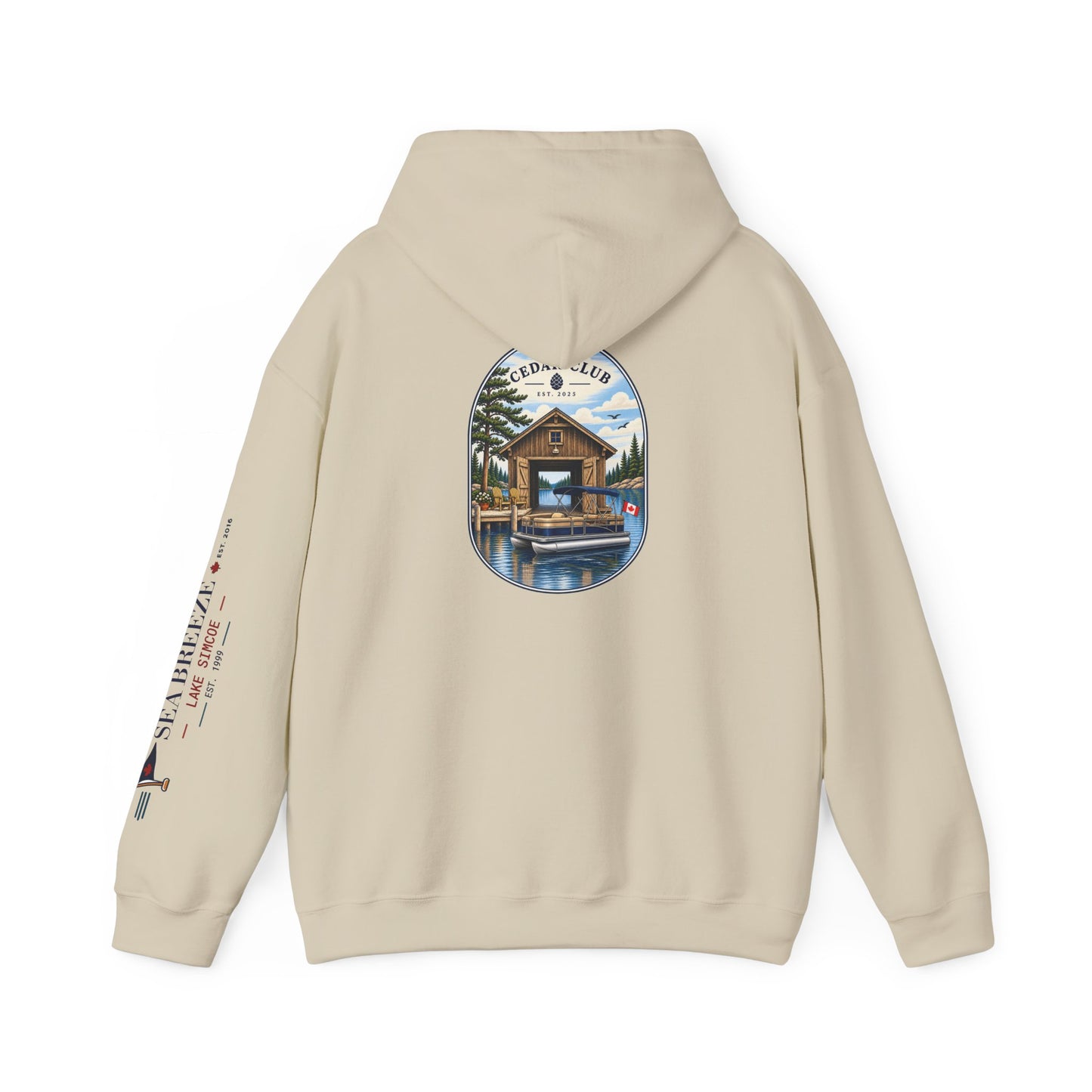 Pontoon Boat Heavy Blend™ Hooded Sweatshirt