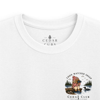 Loon Watcher Sheep Kids T-shirt