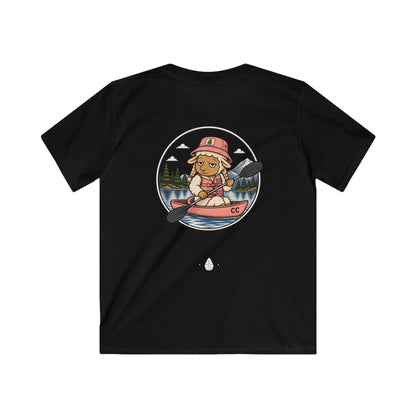 Kayak Sheep Kids T-shirt