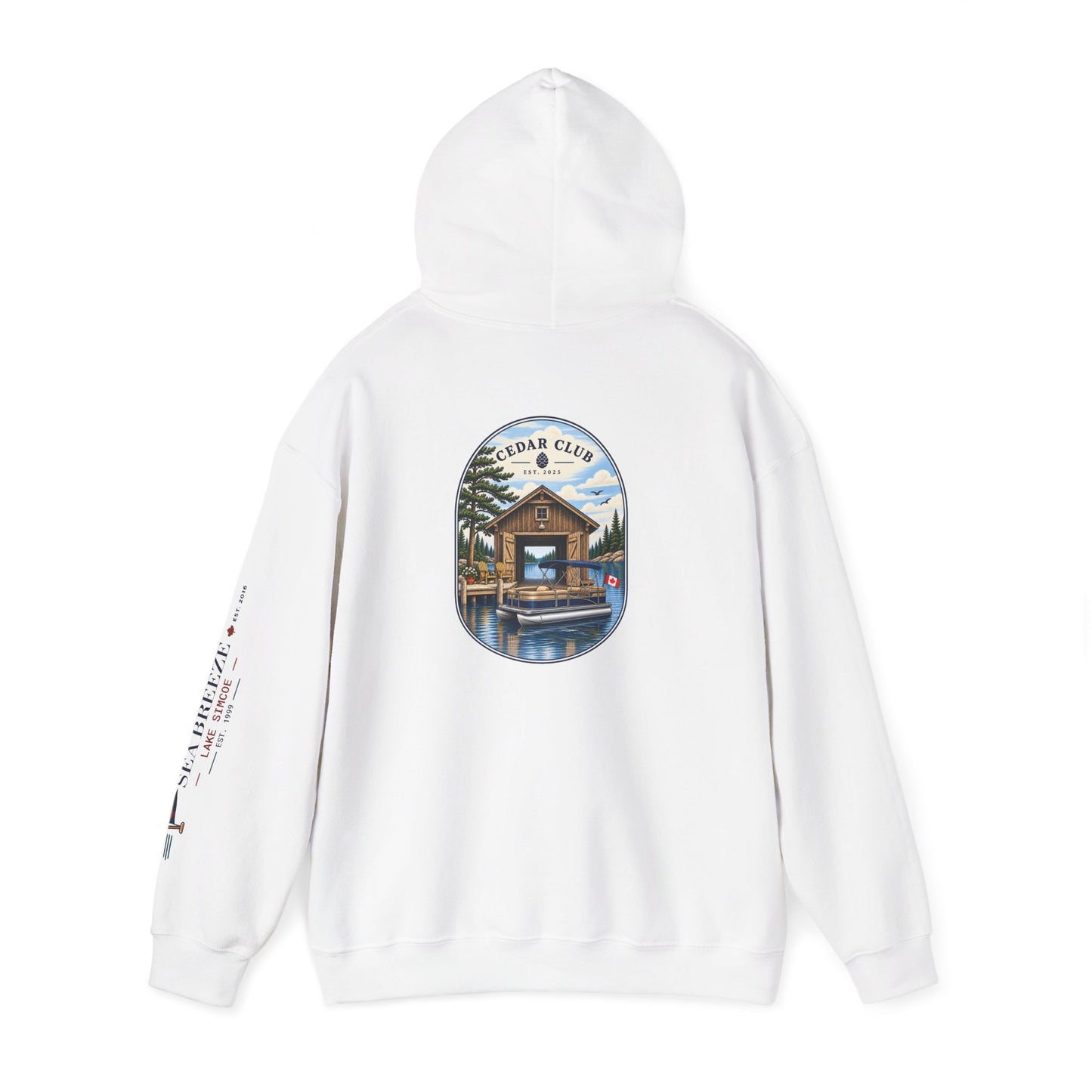 Pontoon Boat Heavy Blend™ Hooded Sweatshirt