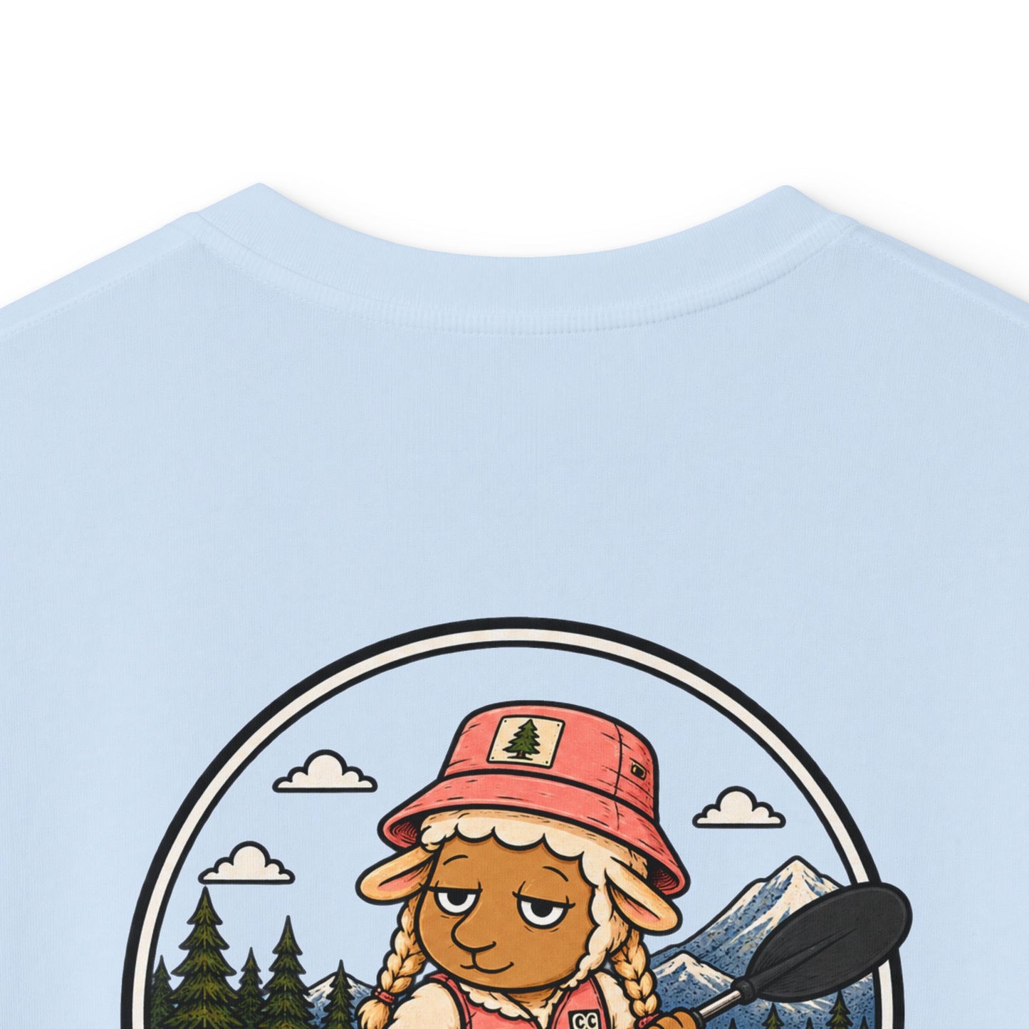 Kayak Sheep Kids T-shirt
