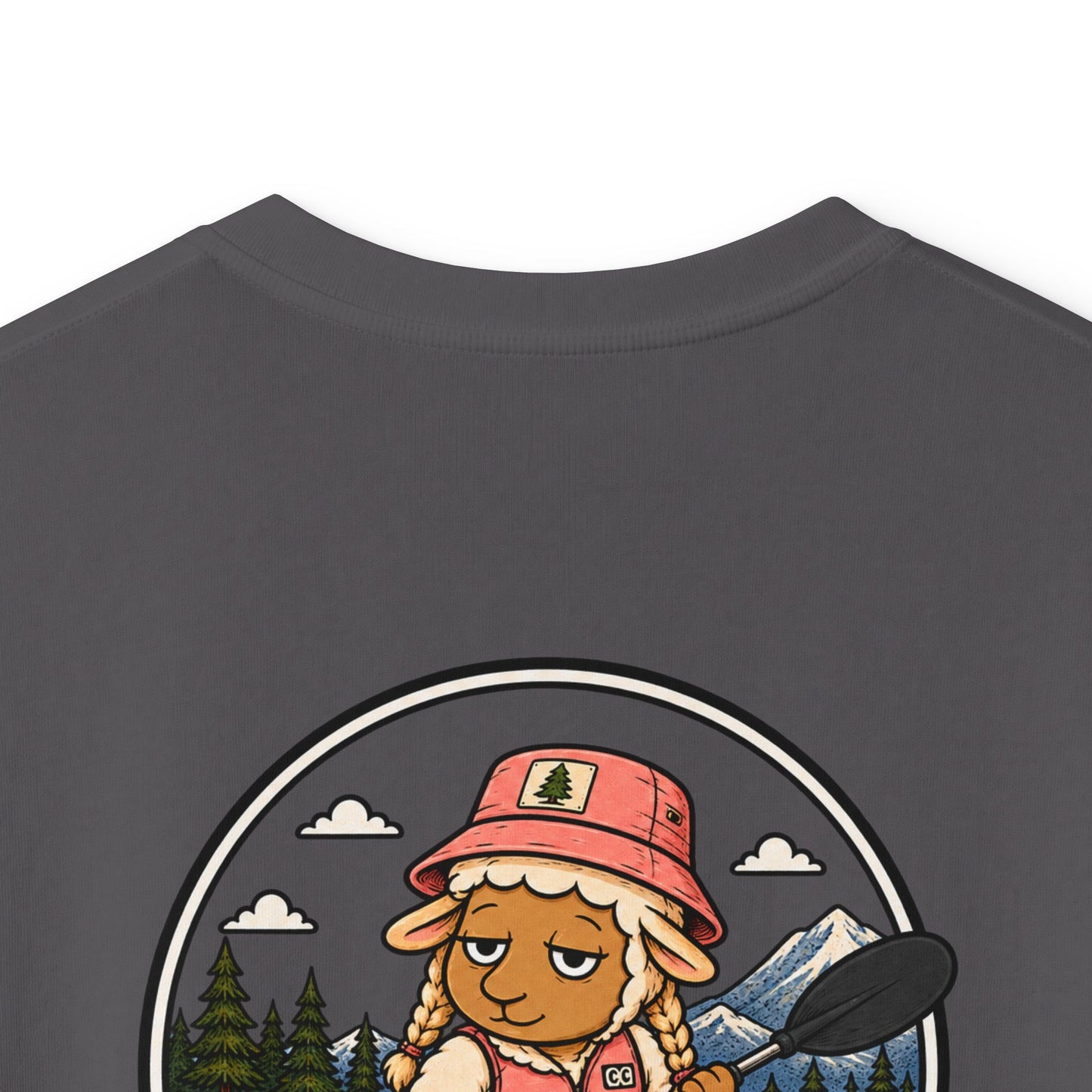 Kayak Sheep Kids T-shirt