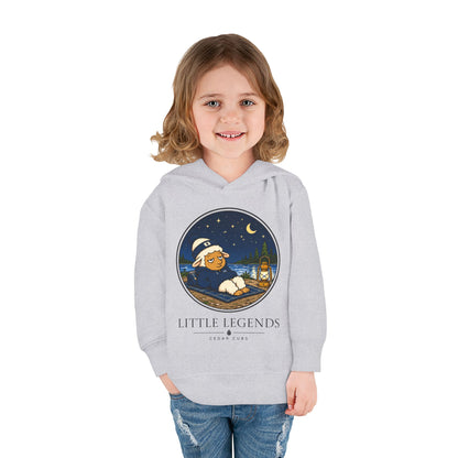Toddler Hoodie — 'Little Legends' Stargazer Design | Cedar Cubs Personalized Pullover