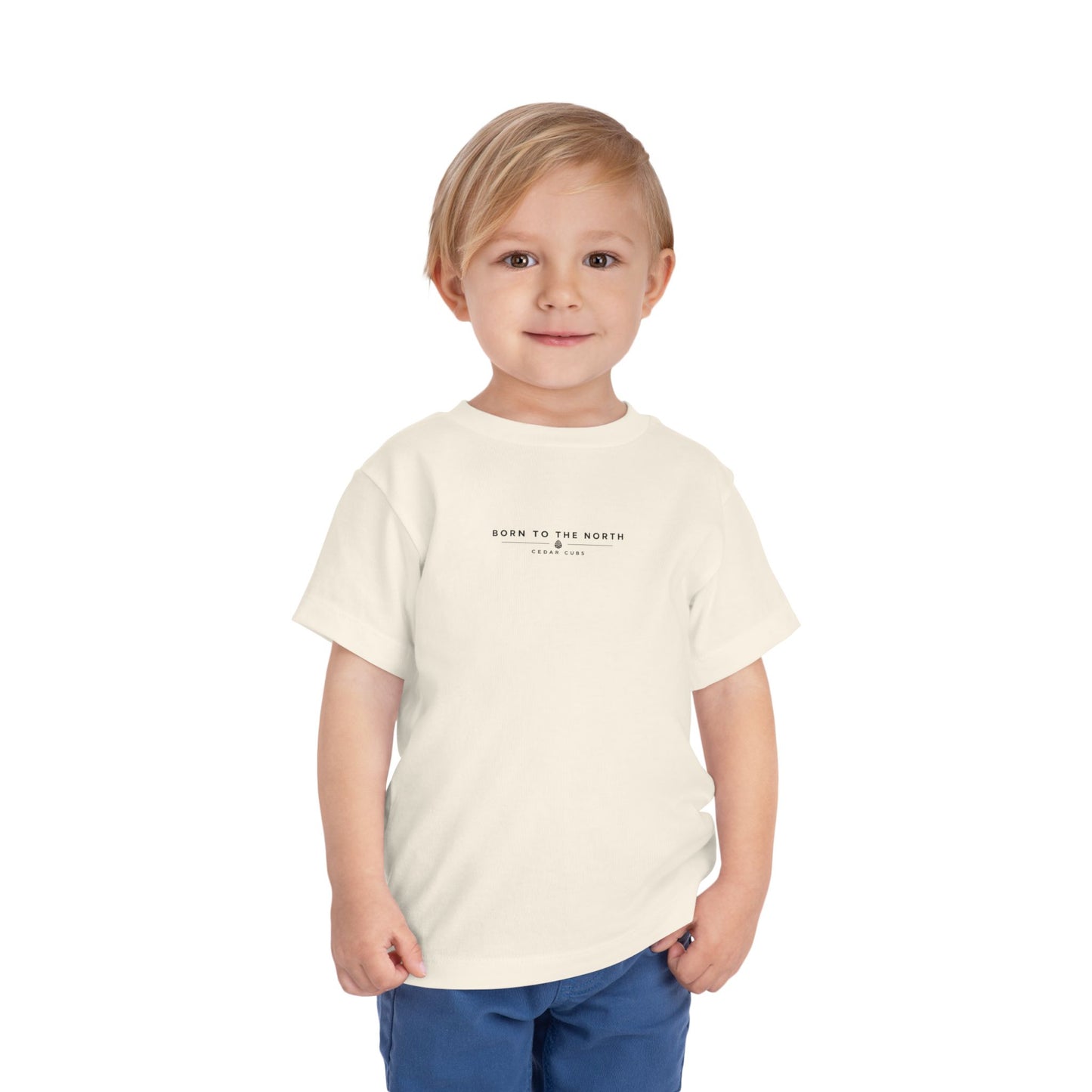Toddler Tee — 'Cedar Cubs' Graphic (Born to the North)