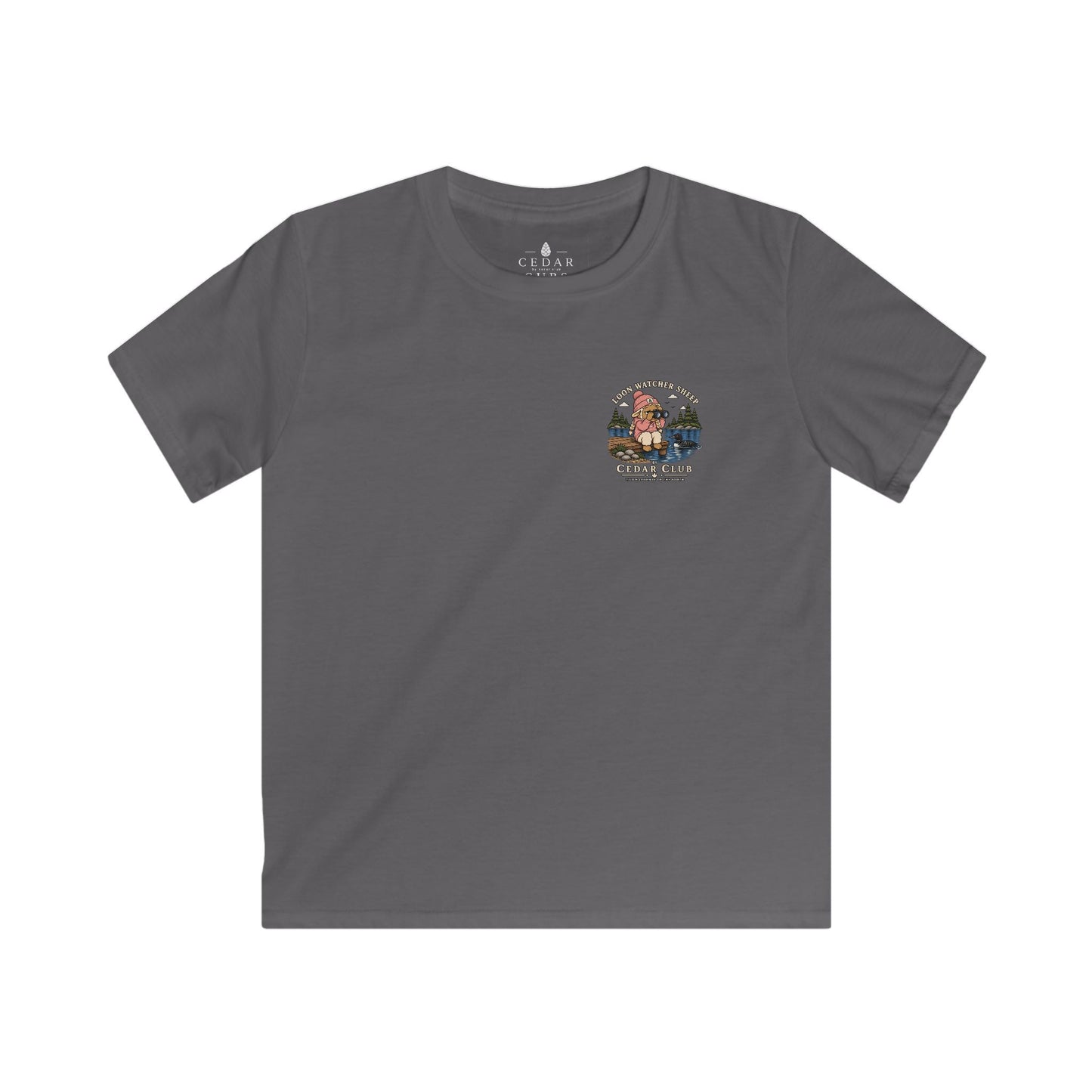 Loon Watcher Sheep Kids T-shirt
