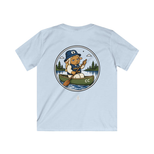 Canoe Sheep Kids T-shirt