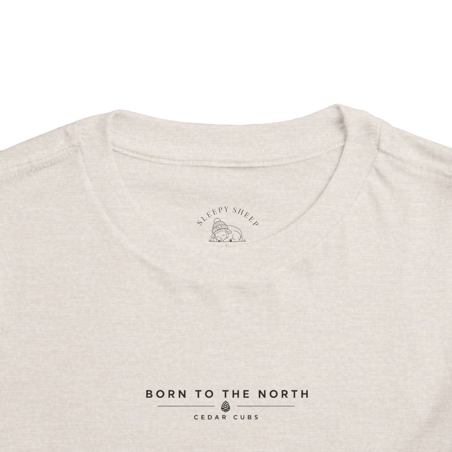 Toddler Tee — 'Cedar Cubs' Graphic (Born to the North)