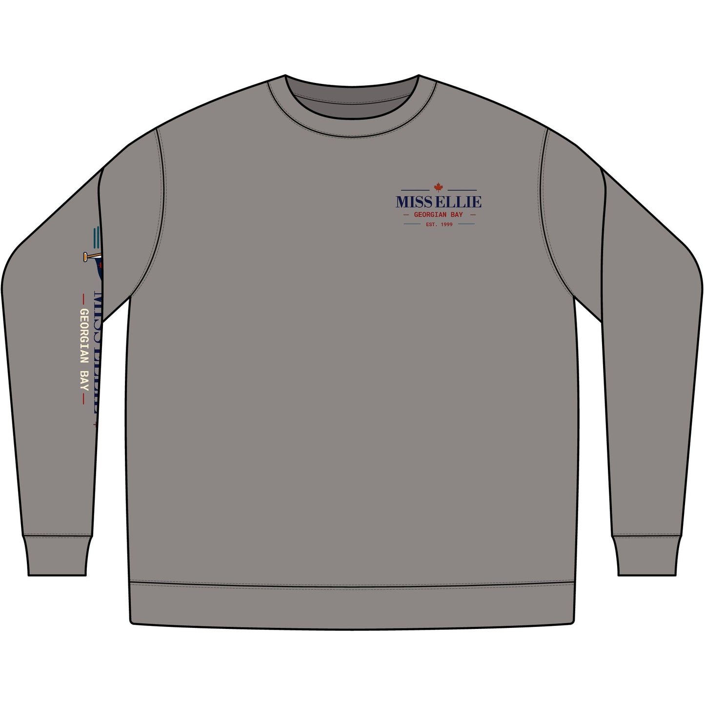 Cedar Club Crewneck Sweatshirt — Wake boat