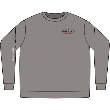 Cedar Club Crewneck Sweatshirt — Wake boat