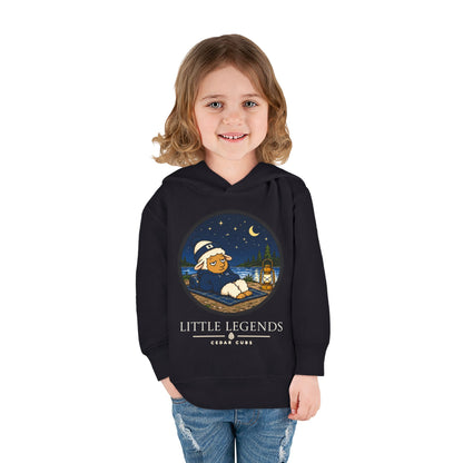 Toddler Hoodie — 'Little Legends' Stargazer Design | Cedar Cubs Personalized Pullover