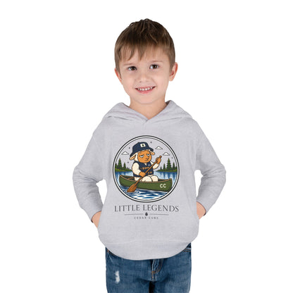 Copy of Toddler Hoodie — 'Little Legends' Canoeing Design | Cedar Cubs Personalized Pullover