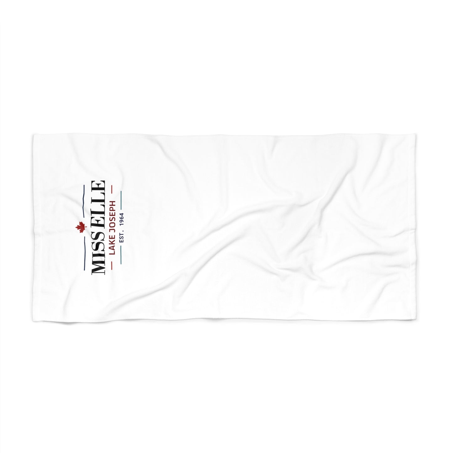 Personalized Logo Cotton Beach Towel
