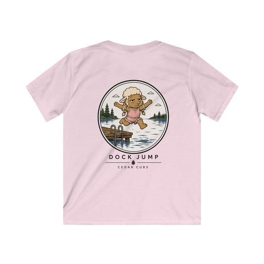 Dock Jump Sheep Kids T-shirt