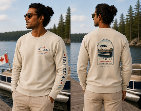 Personalized Pontoon Boat Crewneck